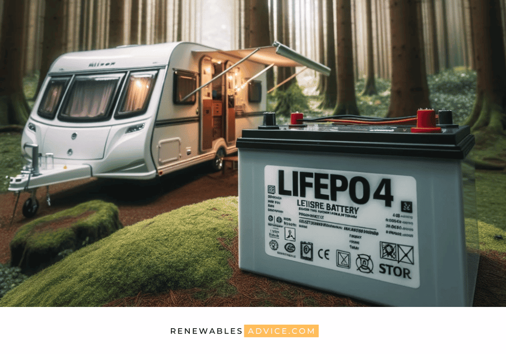Caravan with LiFePO4