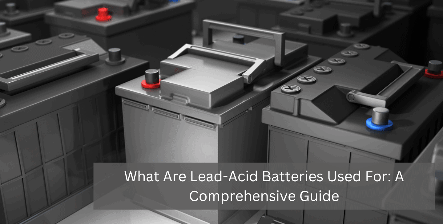 lead acid battery uses