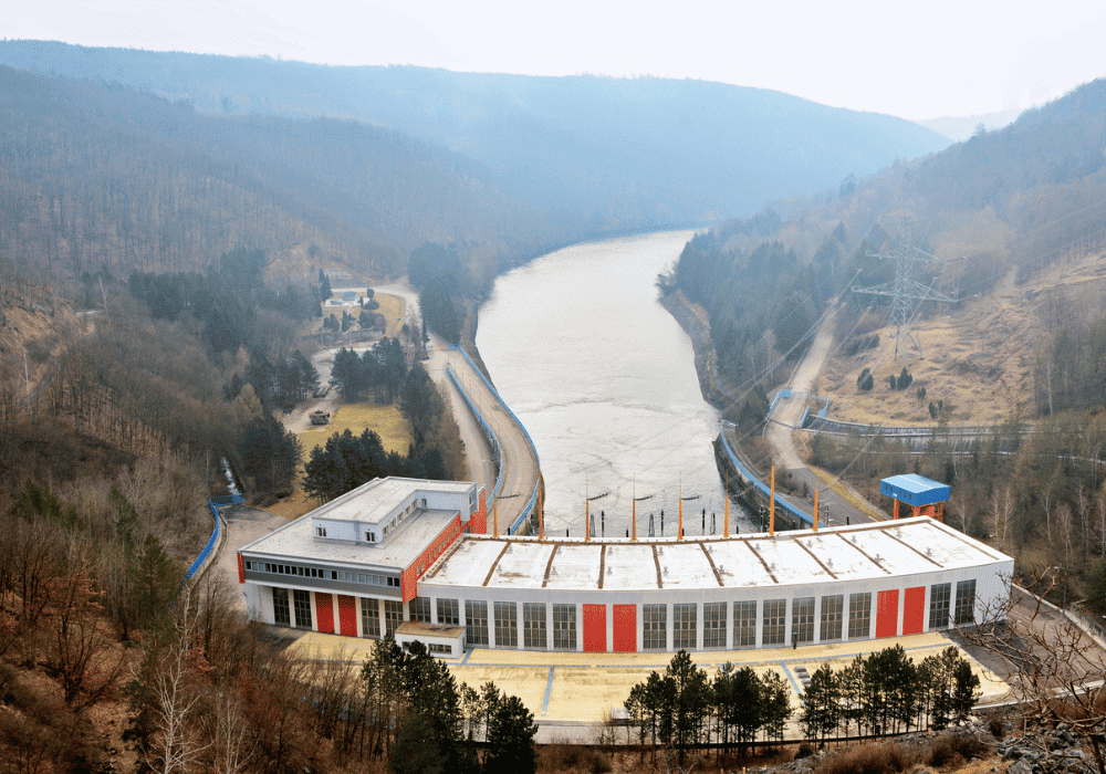 pumped storage hydropower dam