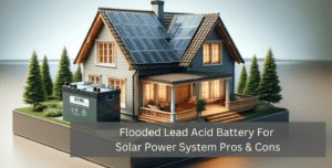 flooded lead acid battery with solar